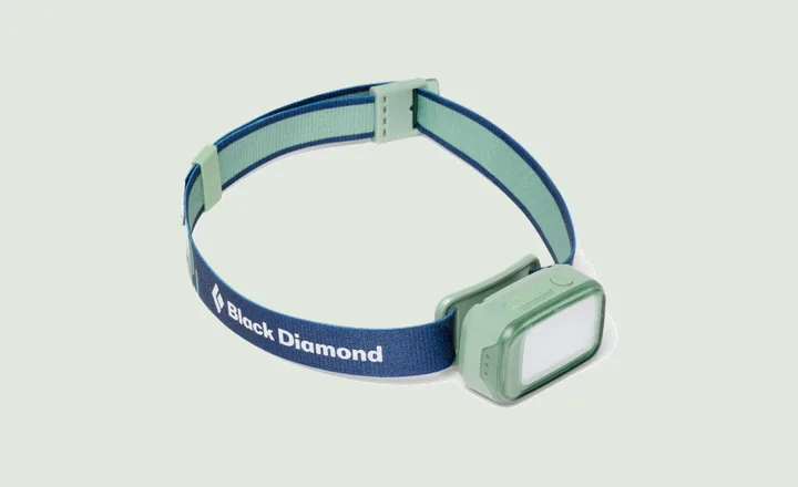 A Black Diamond Wiz Kid headlamp