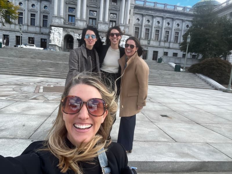 PA Unplugged members together at the Capitol in Harrisburg